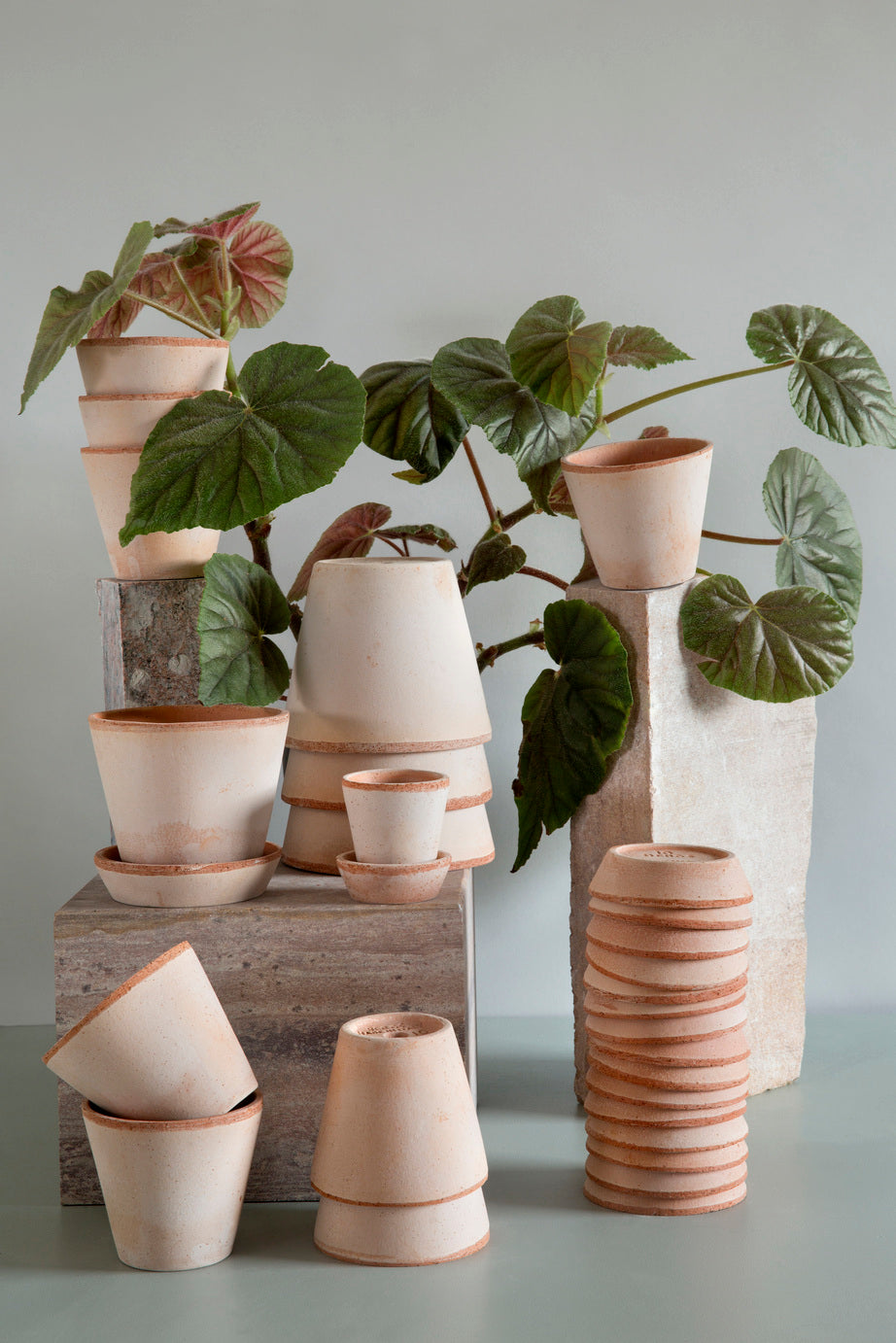 Terracotta krukke - rosa
