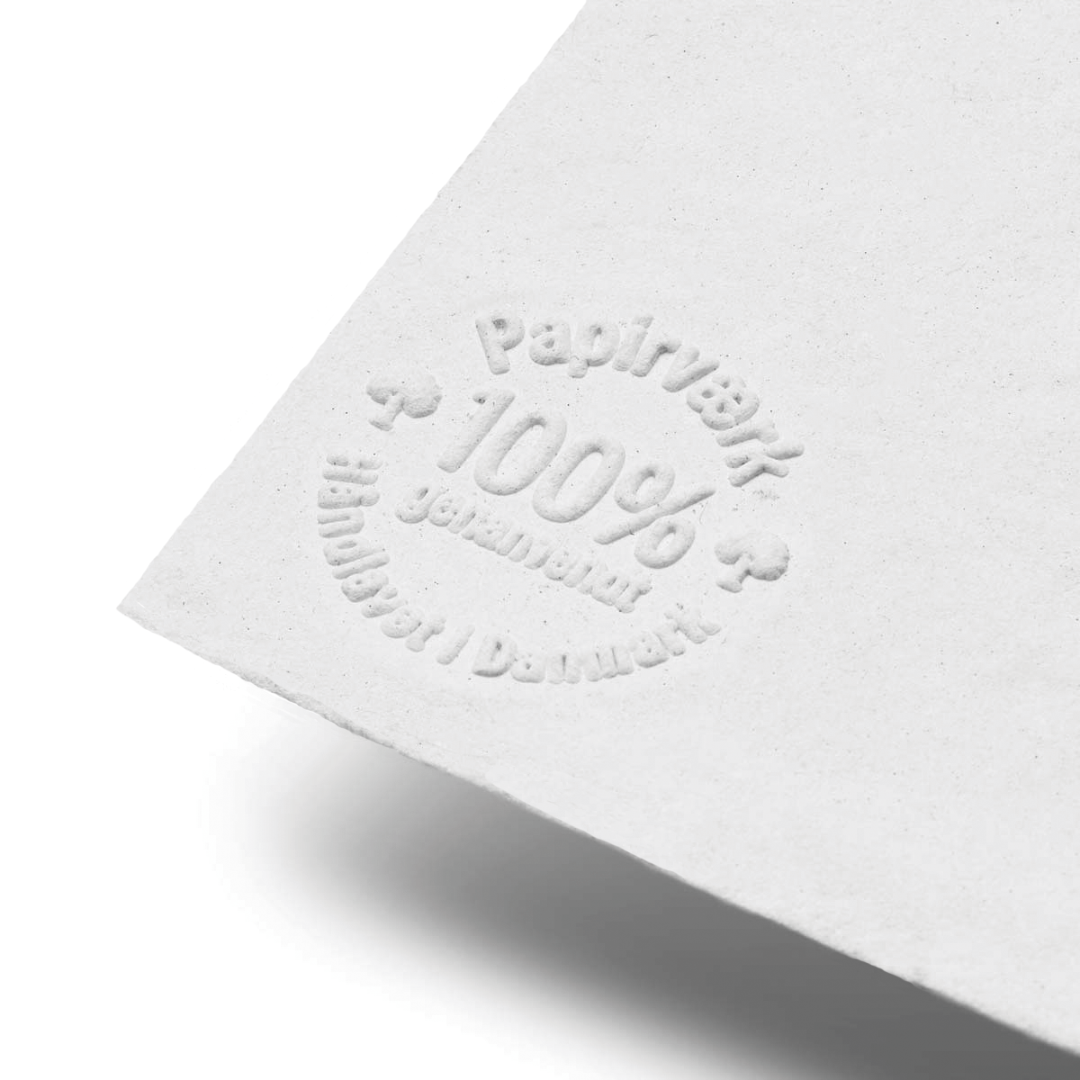Kort - blad no. 1 - 100% genanvendt papir