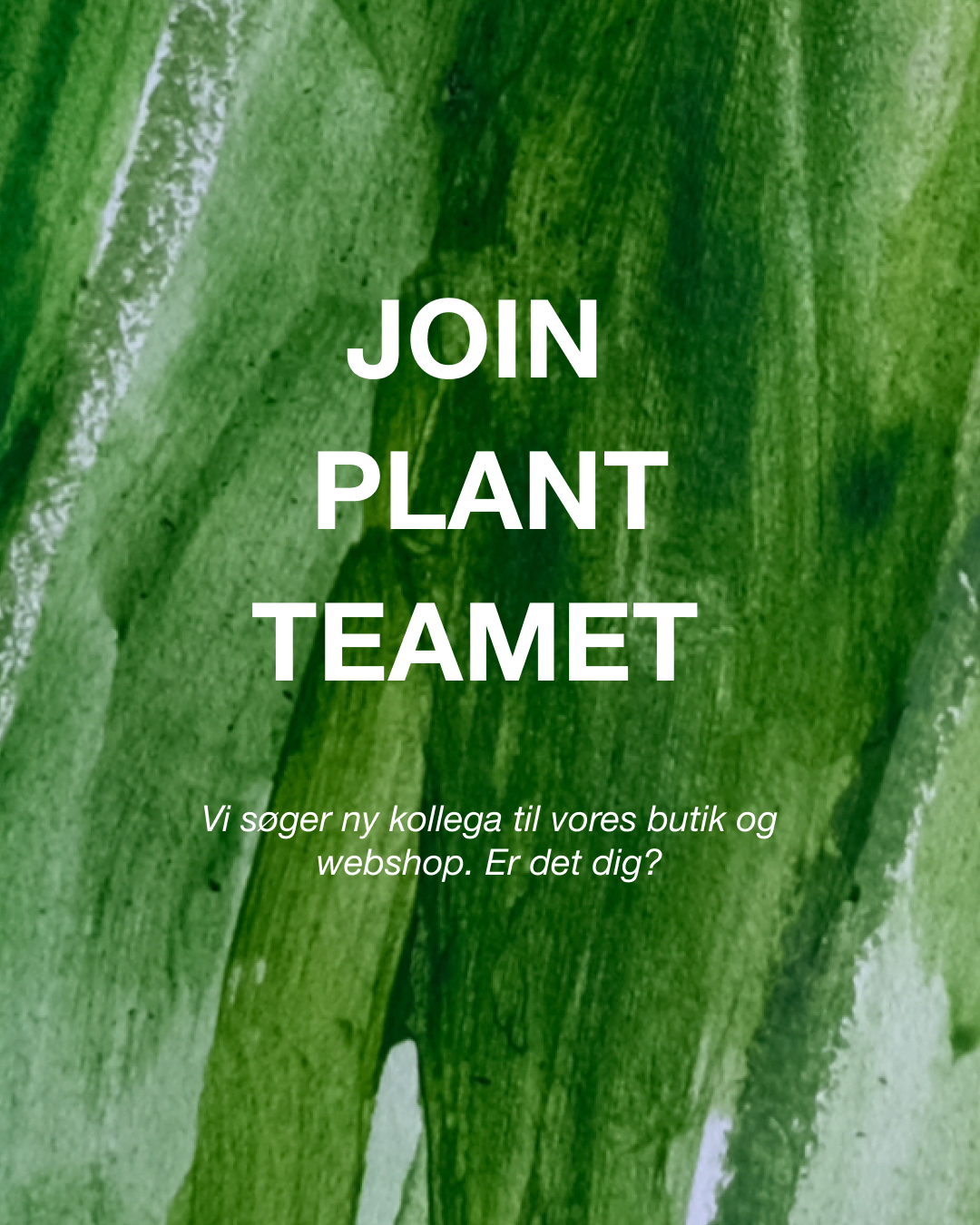 Join Plant teamet - er du vores nye kollega?